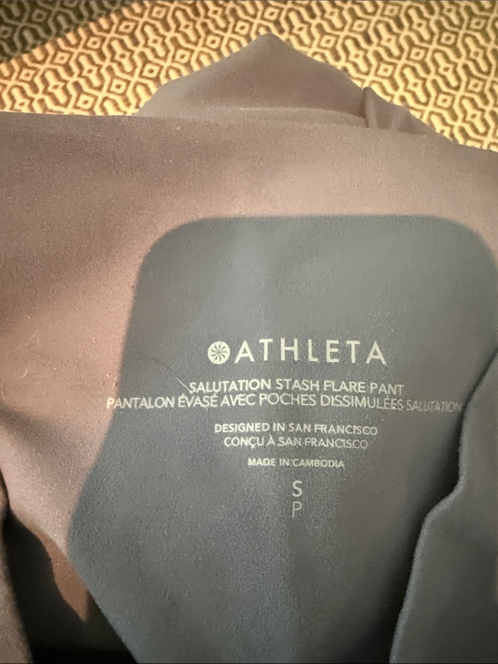 Athleta Salutation Stash Flare Pant - Black